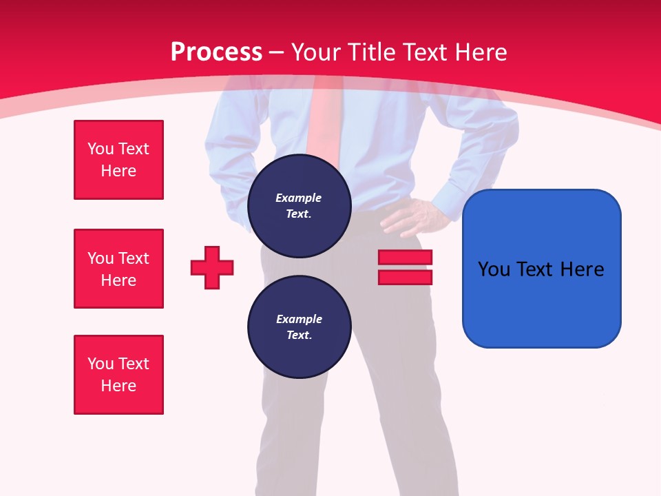 Worker Tie Ceo PowerPoint Template