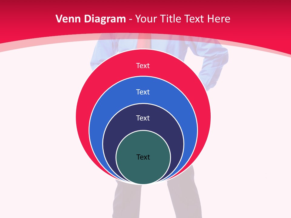 Worker Tie Ceo PowerPoint Template