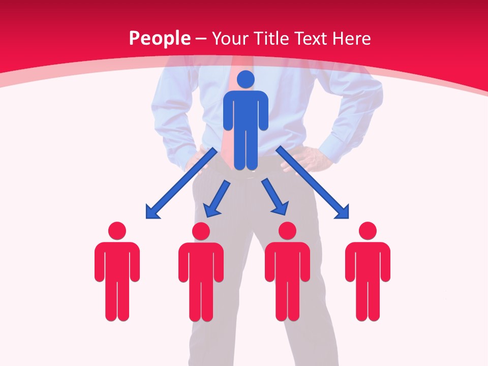 Worker Tie Ceo PowerPoint Template