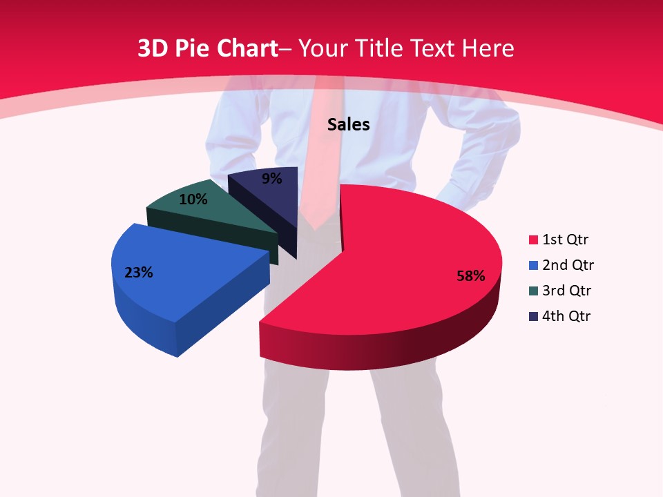 Worker Tie Ceo PowerPoint Template