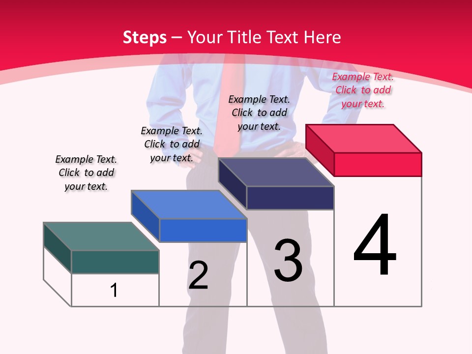 Worker Tie Ceo PowerPoint Template