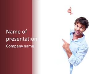 Show People Presenting PowerPoint Template