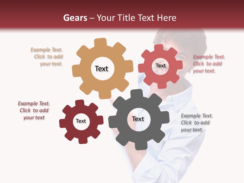 Show People Presenting PowerPoint Template