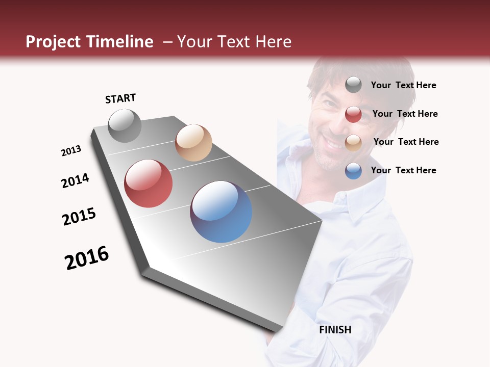Show People Presenting PowerPoint Template