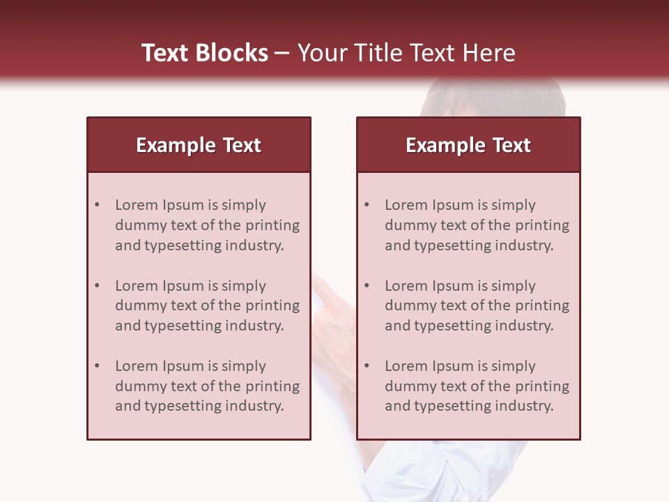 Show People Presenting PowerPoint Template