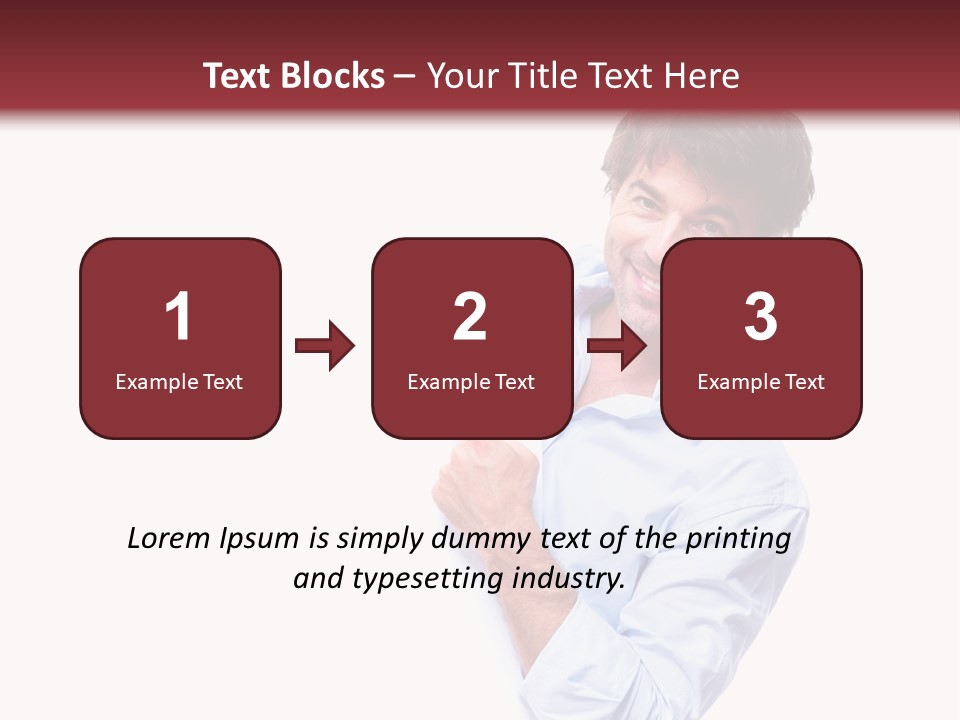 Show People Presenting PowerPoint Template