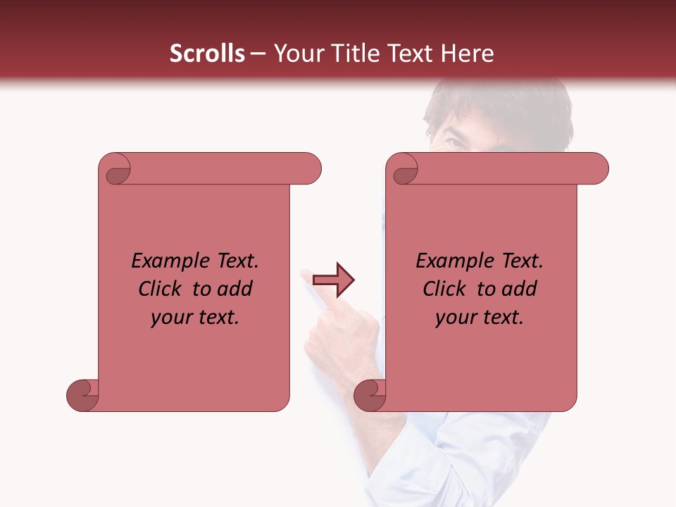 Show People Presenting PowerPoint Template