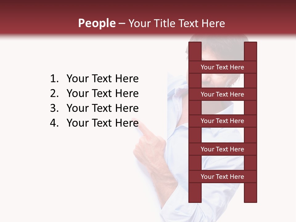 Show People Presenting PowerPoint Template
