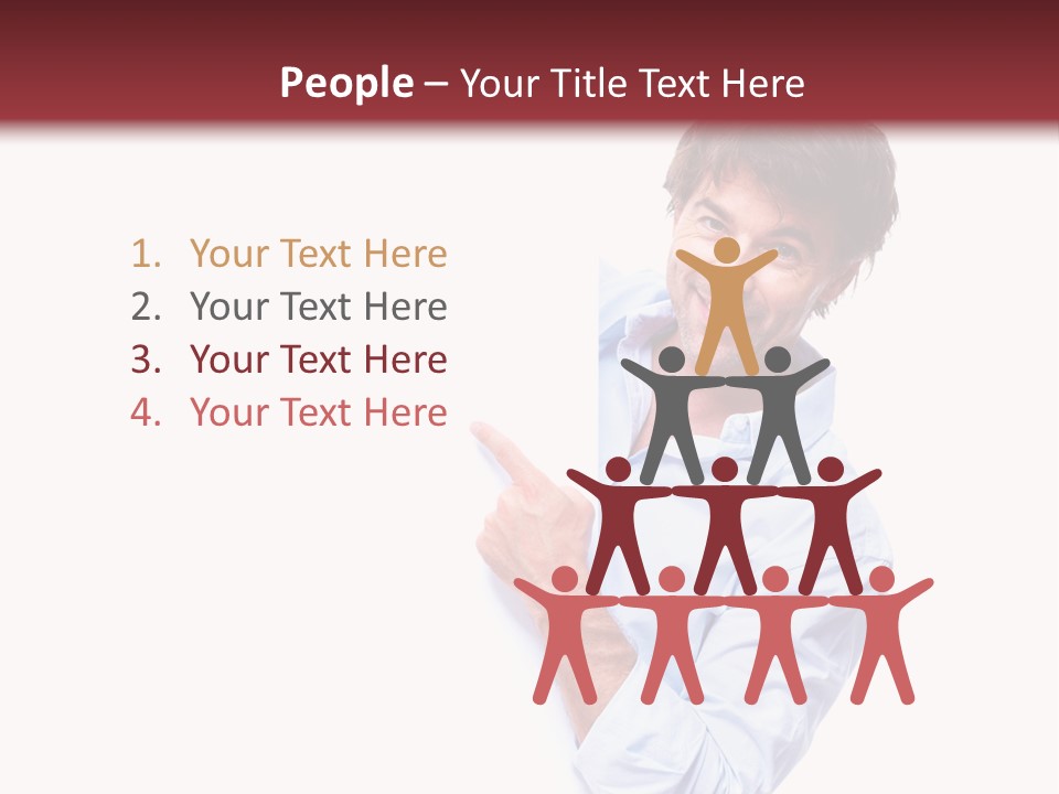 Show People Presenting PowerPoint Template