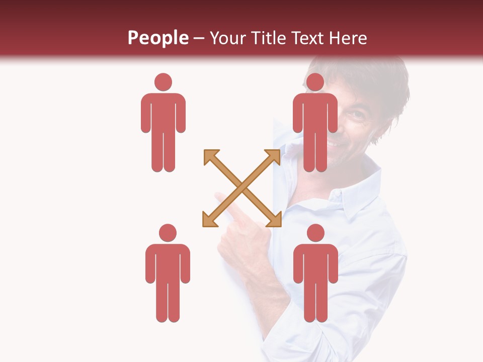 Show People Presenting PowerPoint Template