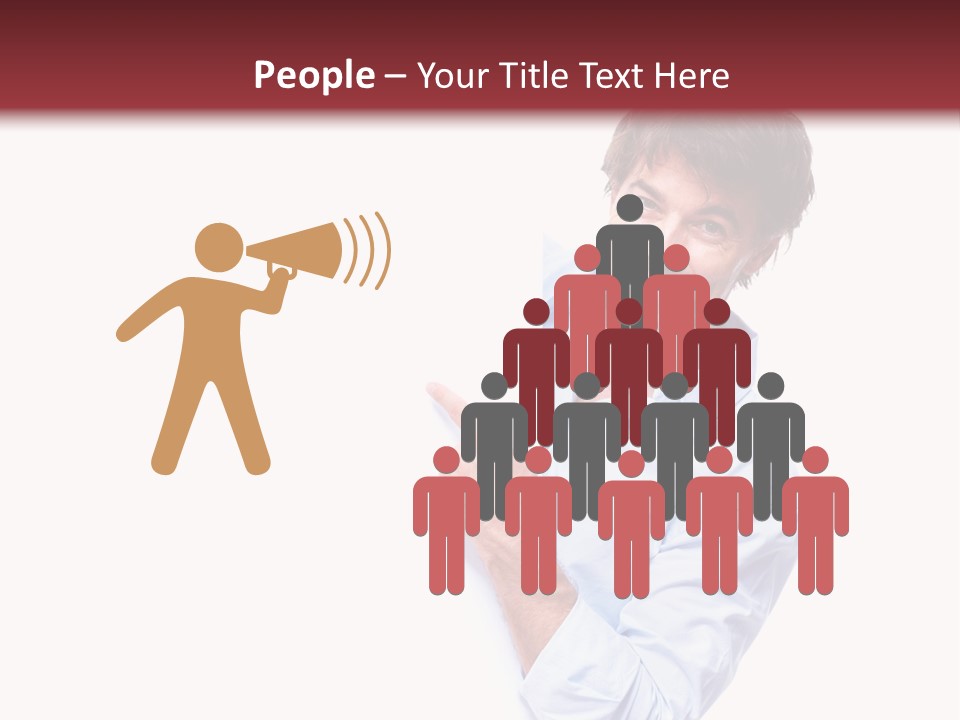 Show People Presenting PowerPoint Template