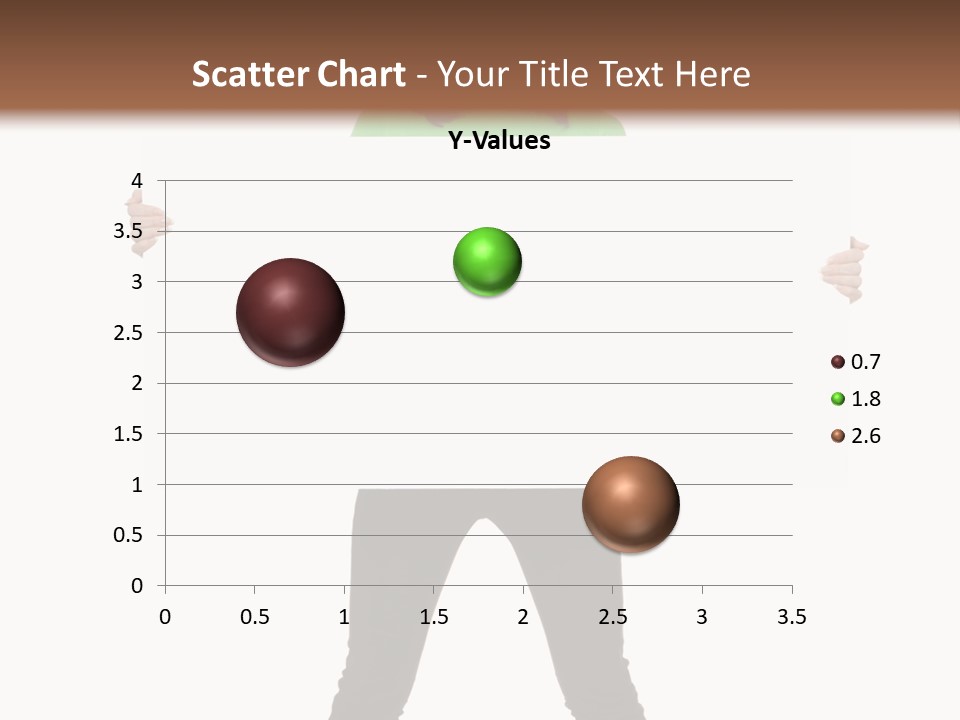 Advertising Hand Female PowerPoint Template