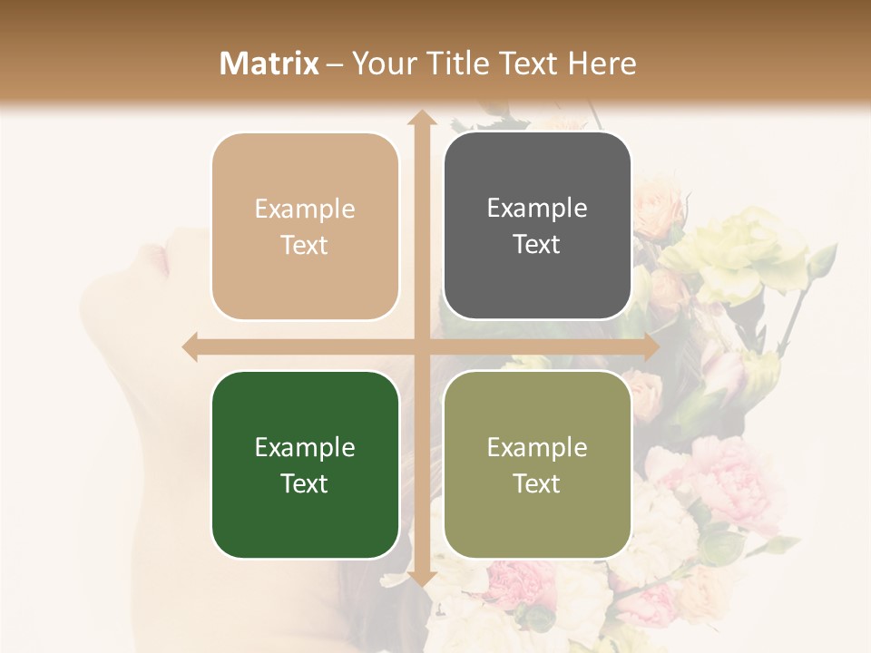 Elegance Woman Wellness PowerPoint Template