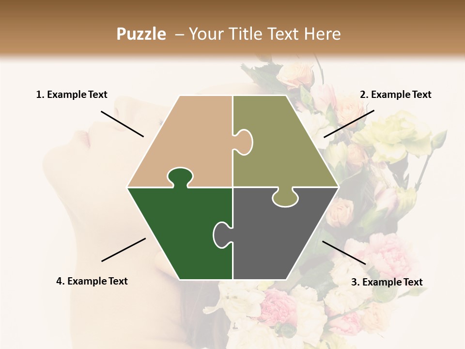 Elegance Woman Wellness PowerPoint Template