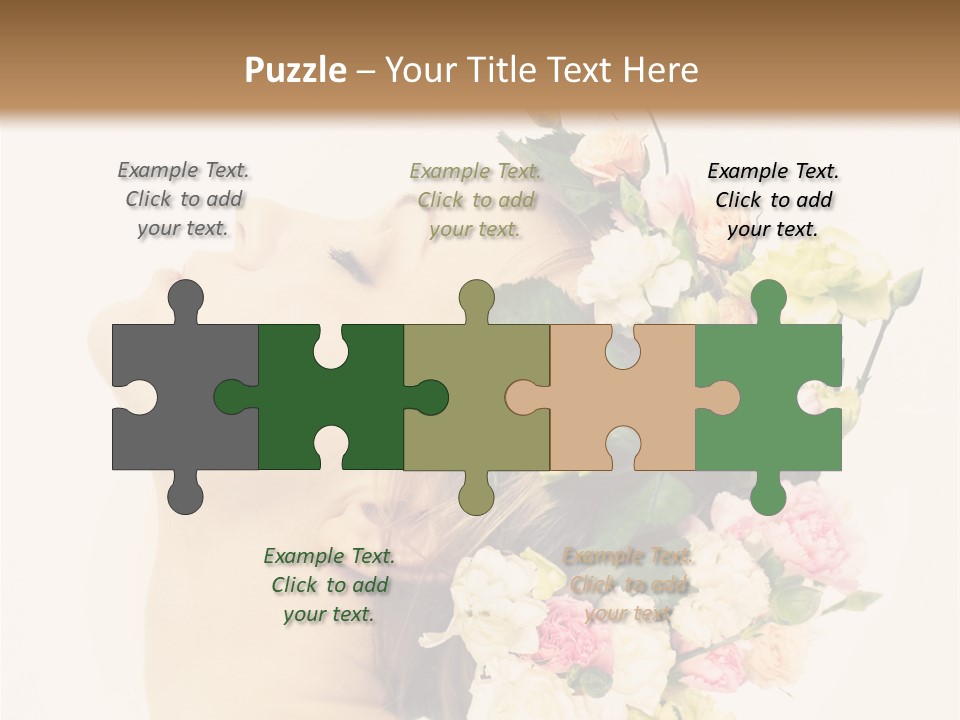 Elegance Woman Wellness PowerPoint Template