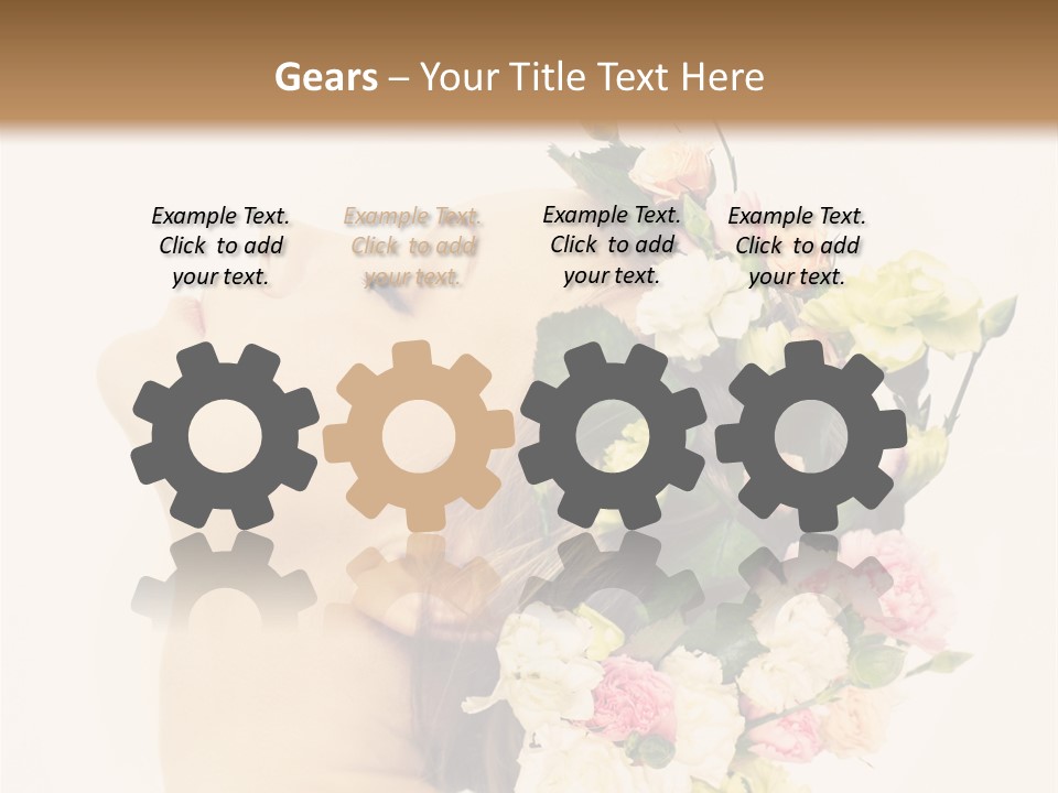 Elegance Woman Wellness PowerPoint Template