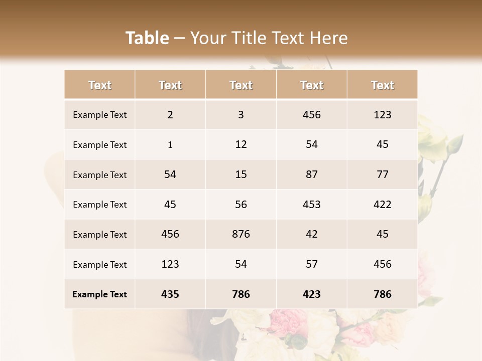 Elegance Woman Wellness PowerPoint Template