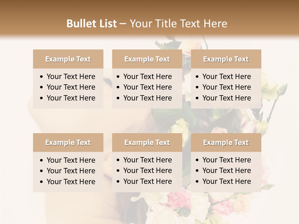 Elegance Woman Wellness PowerPoint Template
