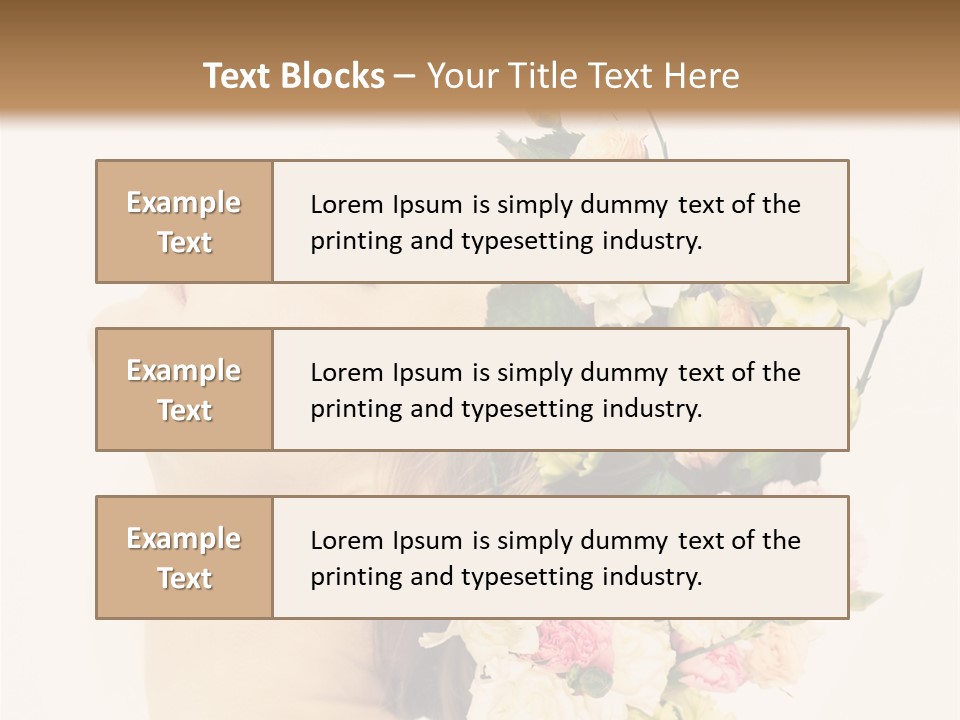 Elegance Woman Wellness PowerPoint Template