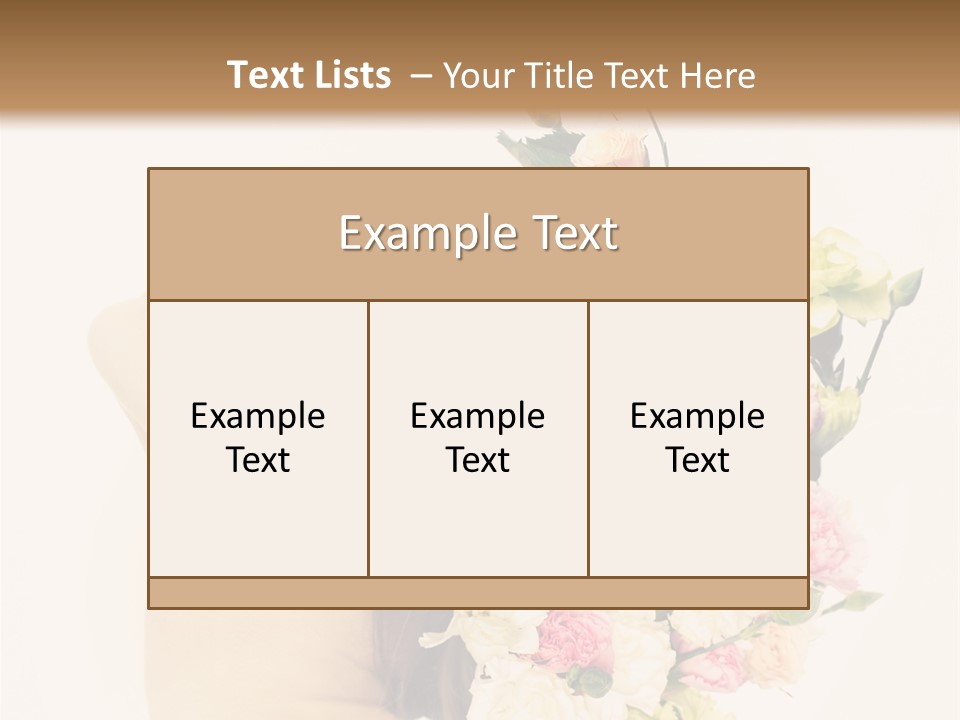 Elegance Woman Wellness PowerPoint Template