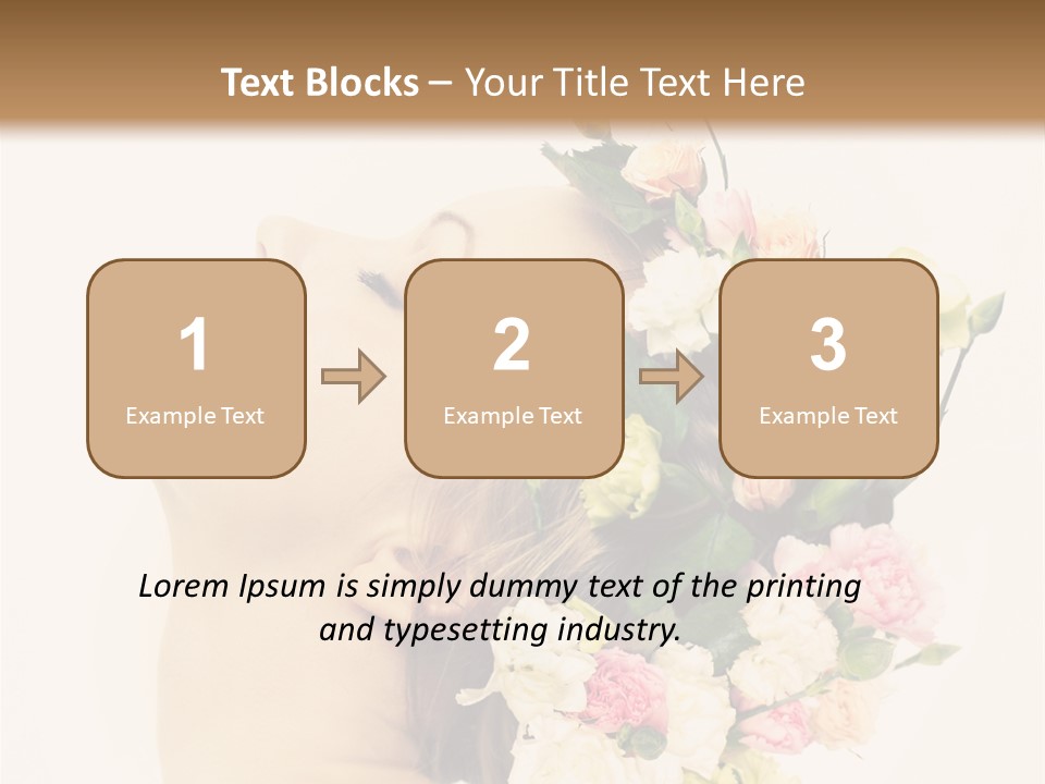 Elegance Woman Wellness PowerPoint Template