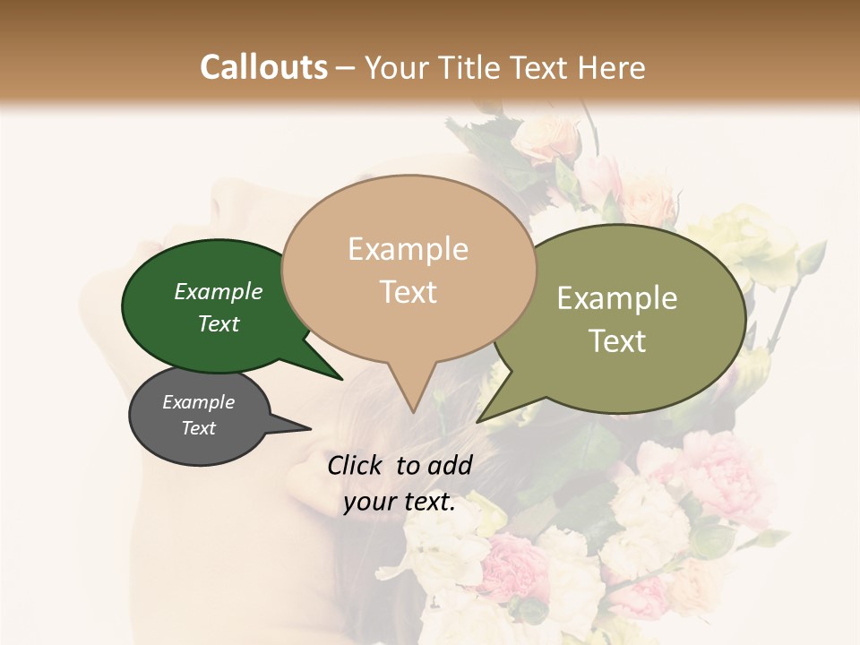 Elegance Woman Wellness PowerPoint Template