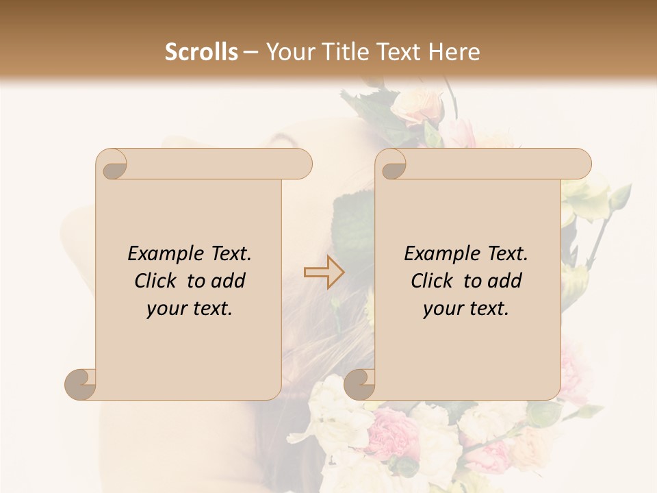 Elegance Woman Wellness PowerPoint Template