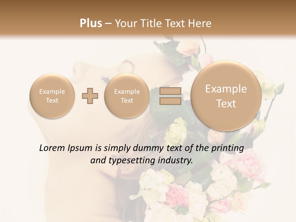 Elegance Woman Wellness PowerPoint Template