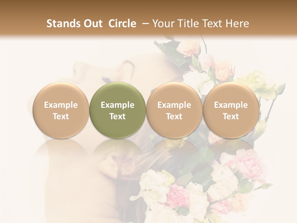 Elegance Woman Wellness PowerPoint Template