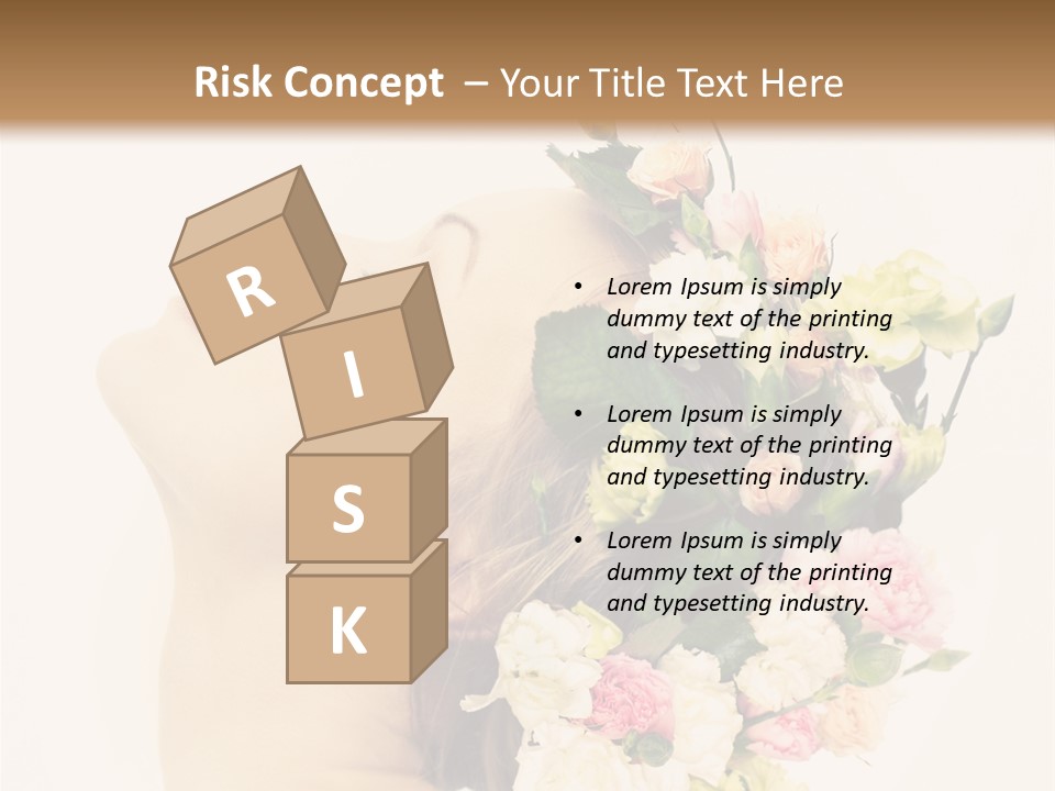 Elegance Woman Wellness PowerPoint Template