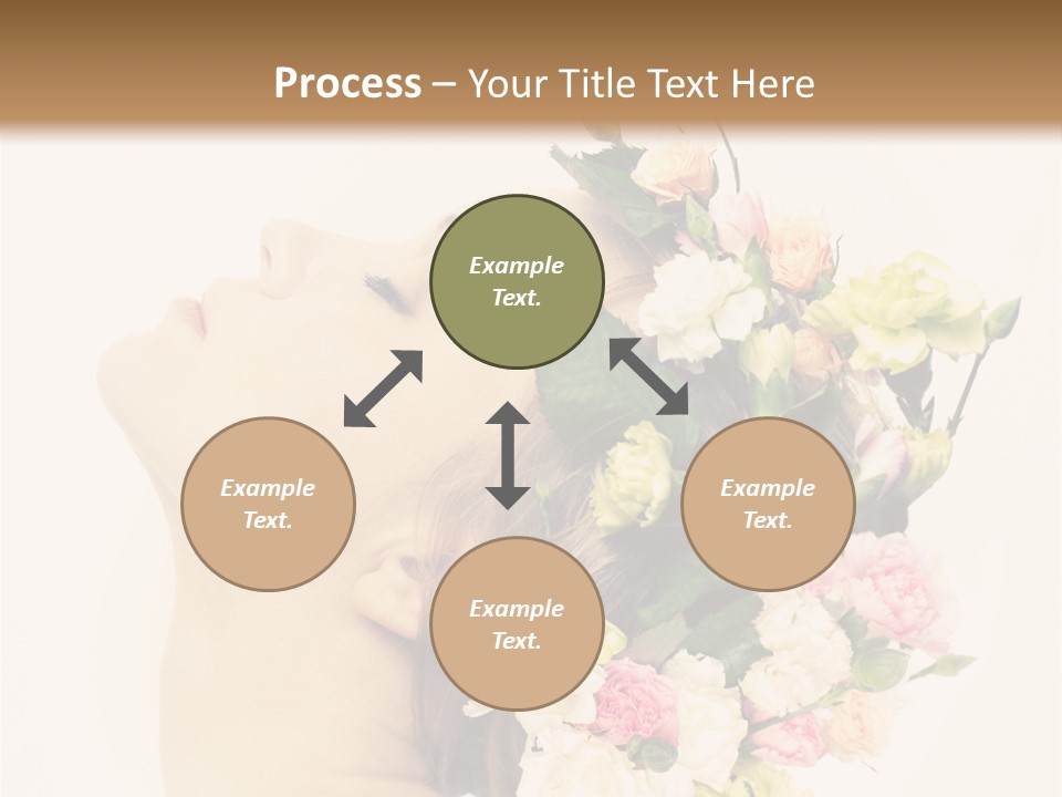 Elegance Woman Wellness PowerPoint Template