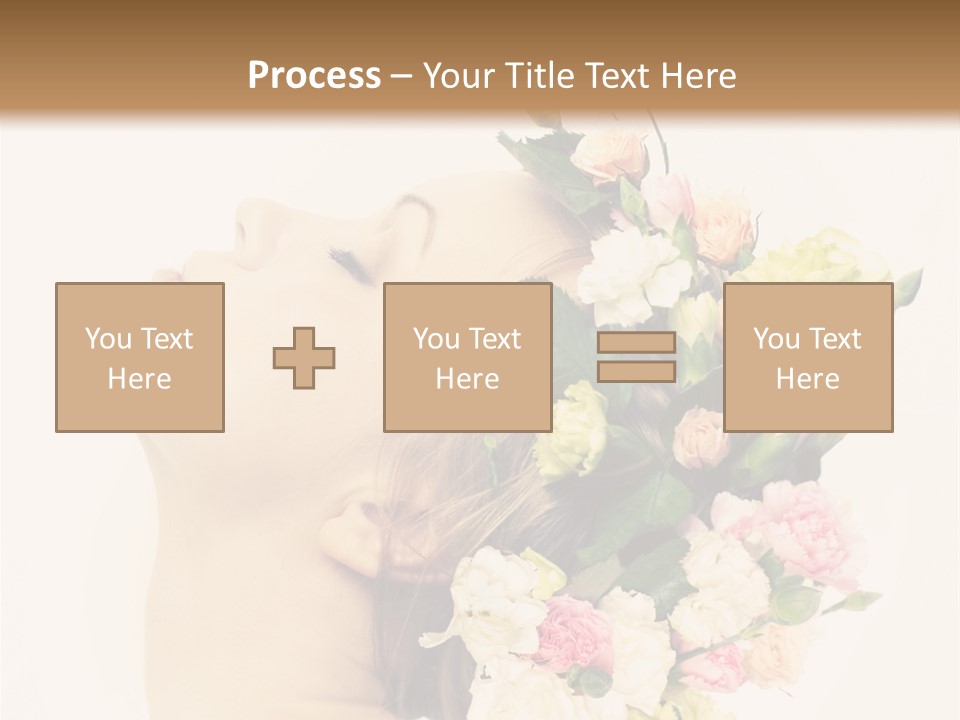 Elegance Woman Wellness PowerPoint Template