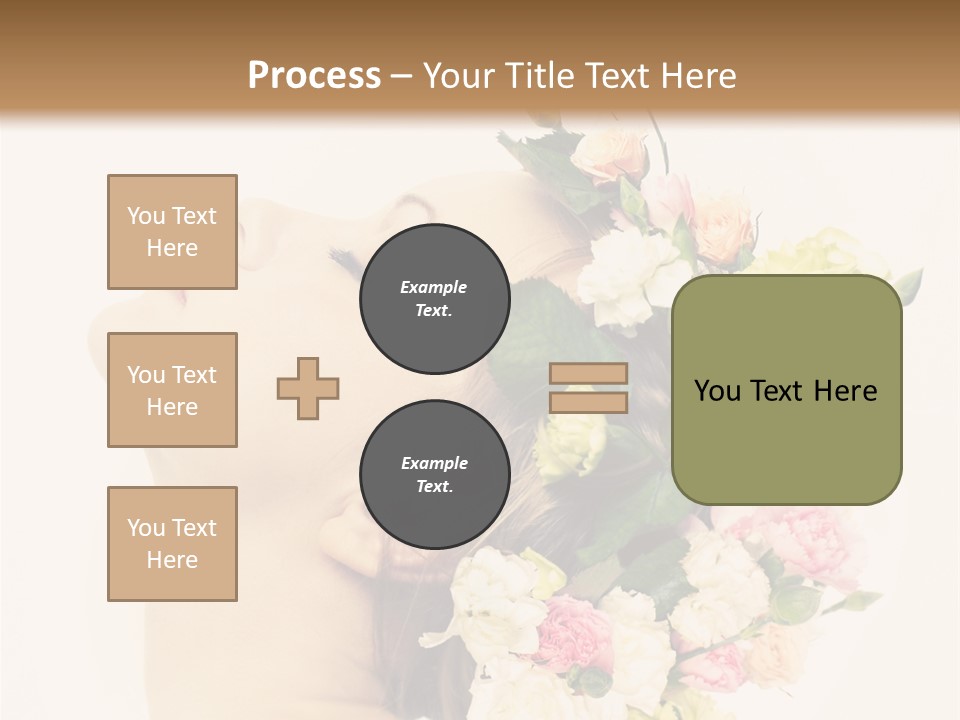 Elegance Woman Wellness PowerPoint Template