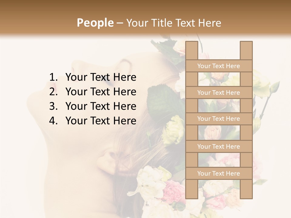 Elegance Woman Wellness PowerPoint Template