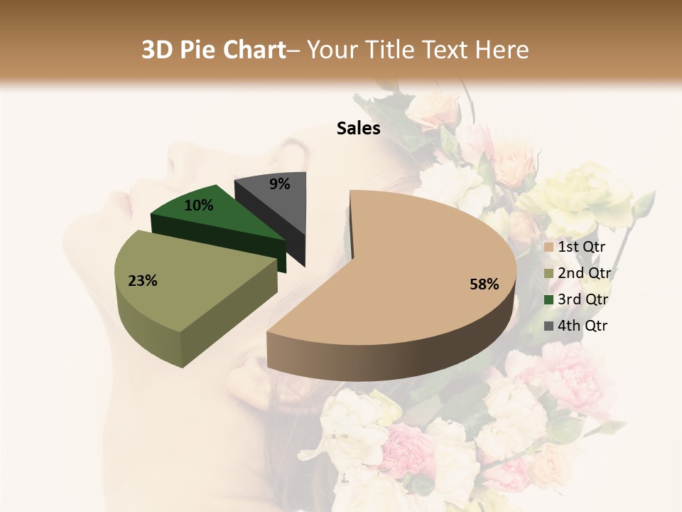 Elegance Woman Wellness PowerPoint Template