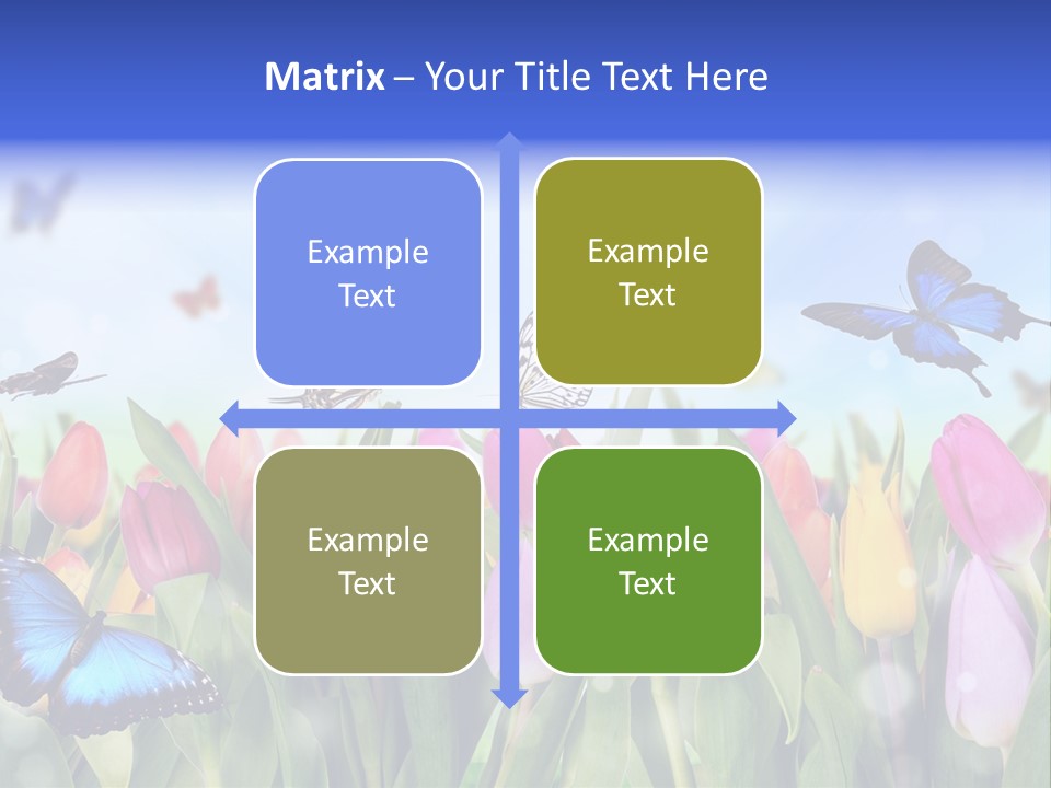 Plant Shimmer Season PowerPoint Template