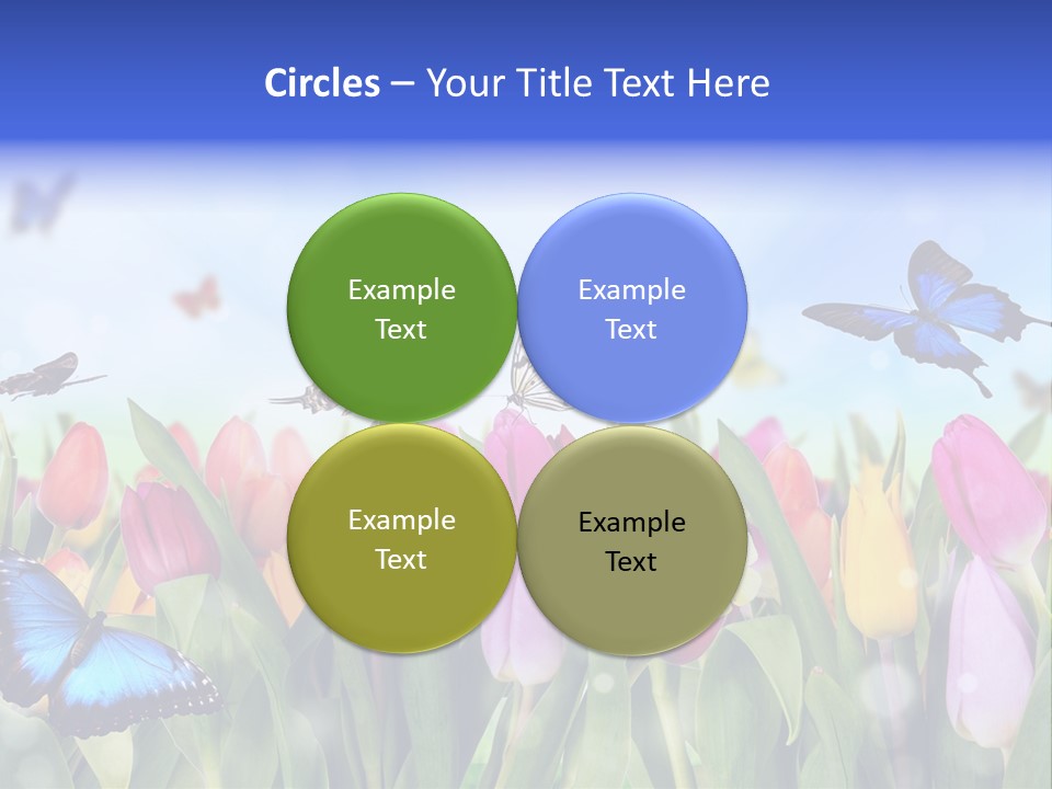 Plant Shimmer Season PowerPoint Template