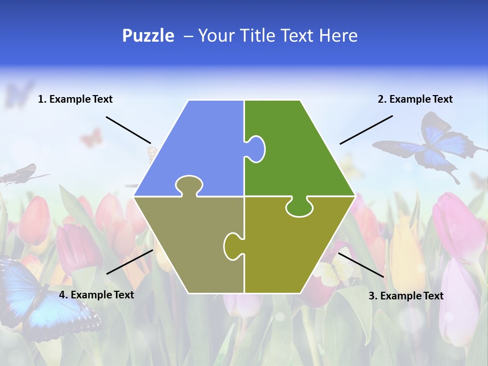 Plant Shimmer Season PowerPoint Template