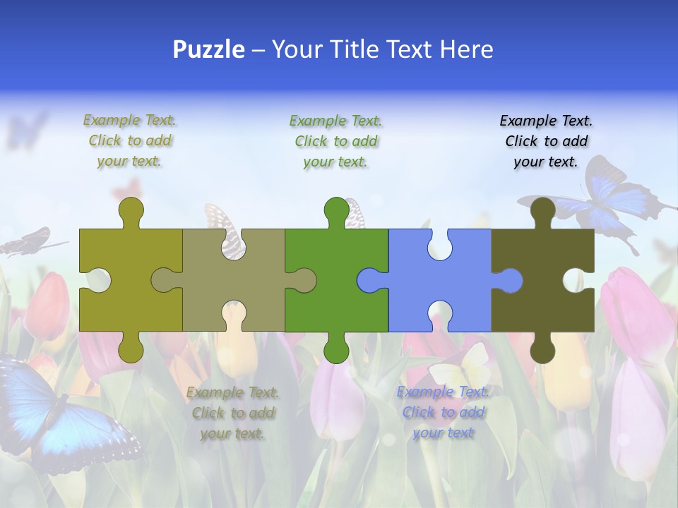 Plant Shimmer Season PowerPoint Template