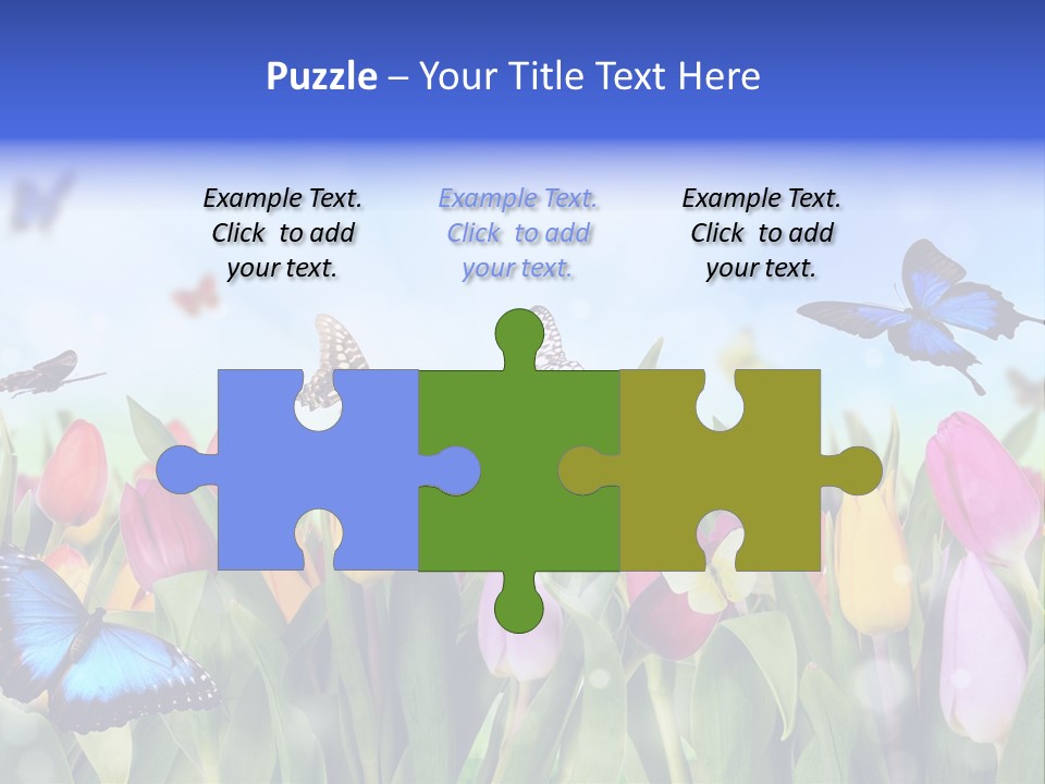 Plant Shimmer Season PowerPoint Template