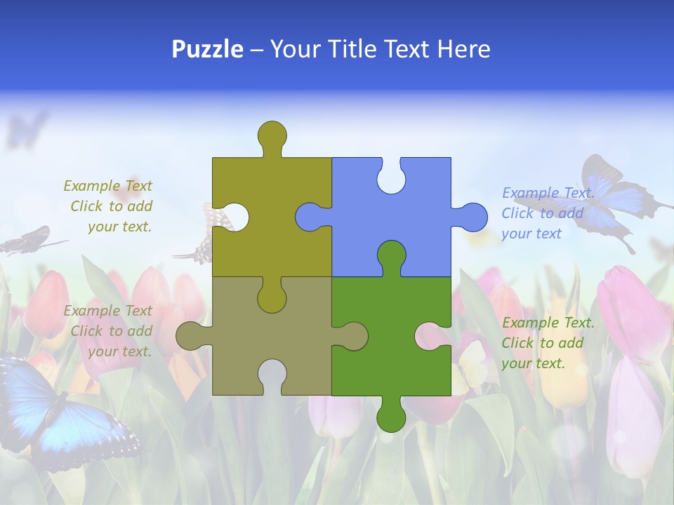 Plant Shimmer Season PowerPoint Template