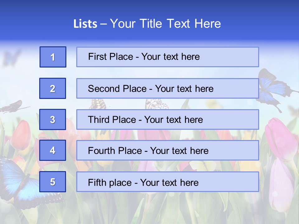 Plant Shimmer Season PowerPoint Template