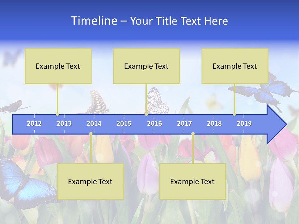 Plant Shimmer Season PowerPoint Template