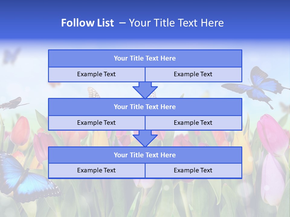 Plant Shimmer Season PowerPoint Template