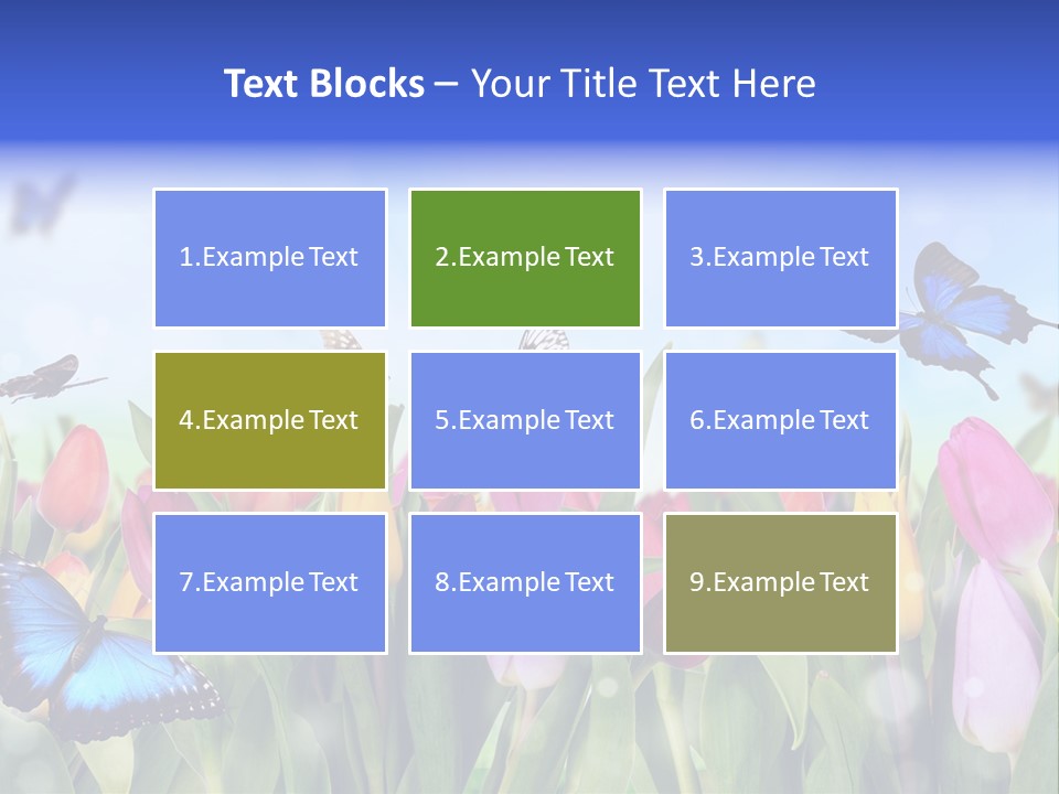 Plant Shimmer Season PowerPoint Template