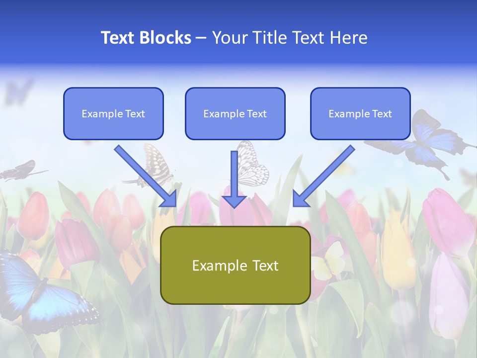 Plant Shimmer Season PowerPoint Template
