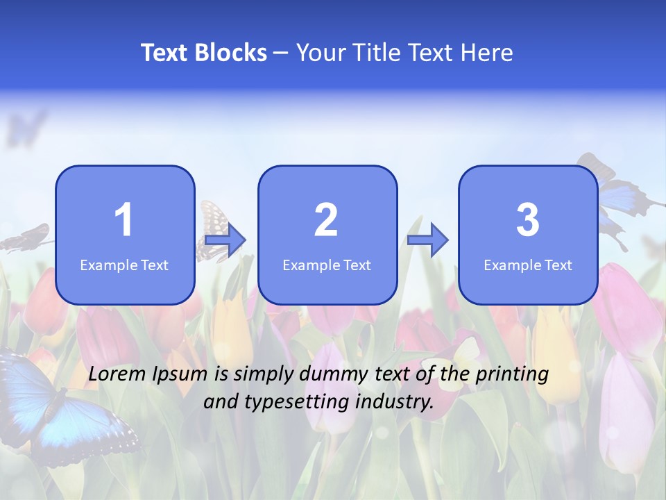 Plant Shimmer Season PowerPoint Template