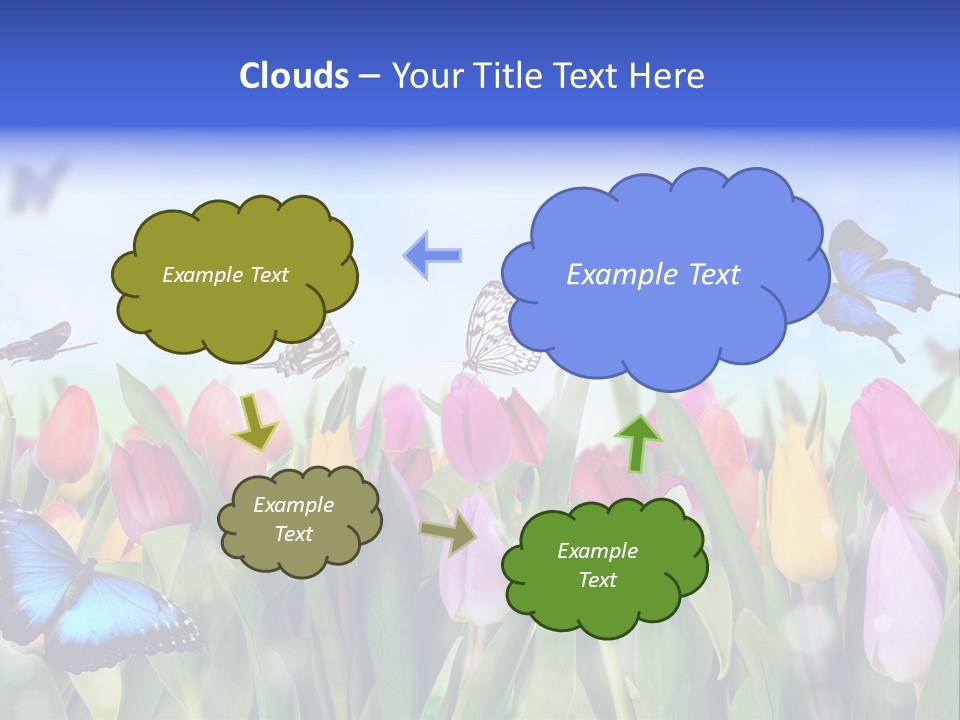 Plant Shimmer Season PowerPoint Template