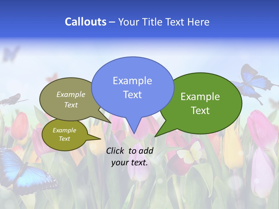 Plant Shimmer Season PowerPoint Template
