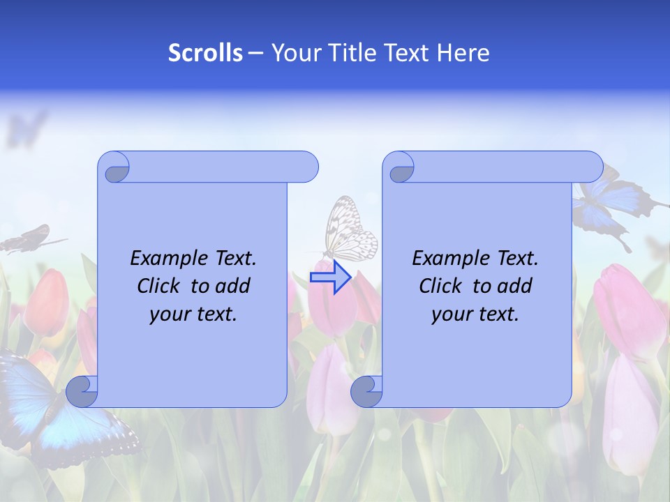 Plant Shimmer Season PowerPoint Template